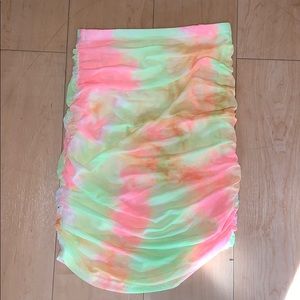 💖Neon Scruncie skirt